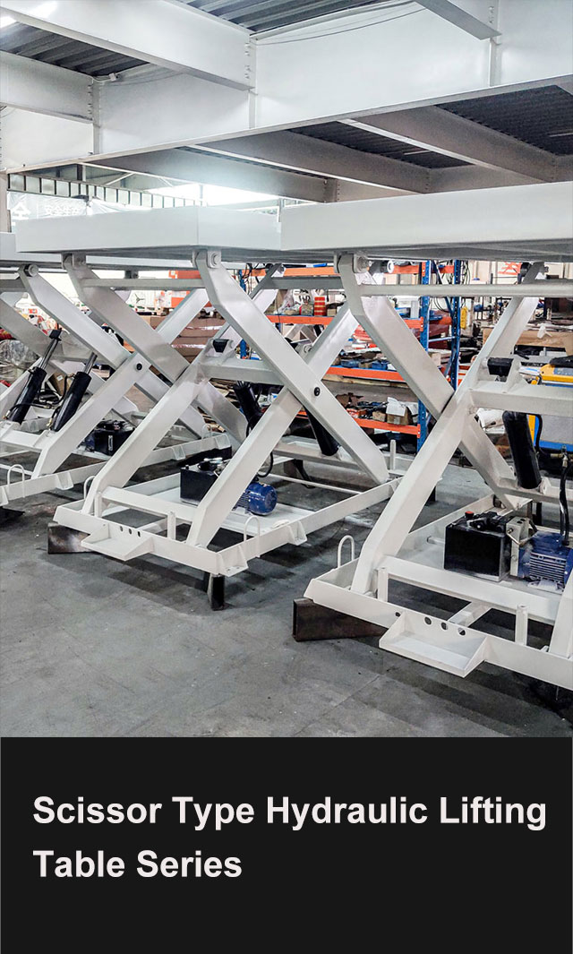 ကတ်ကြေးအမျိုးအစား Hydraulic Lifting Table Series