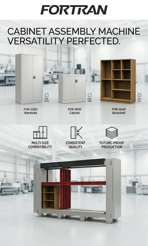 Advantages of Cabinet Assembly Machine