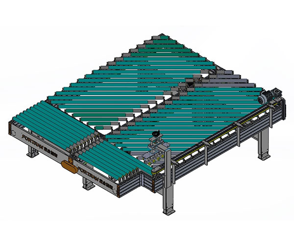 Powered Roller Conveyor စောင်း